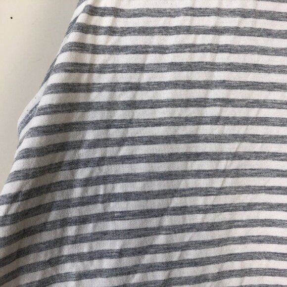 Old Navy L Shift Dress Stretch Pullover Womens Striped Sleeveless Knit A-Line - Picture 4 of 8